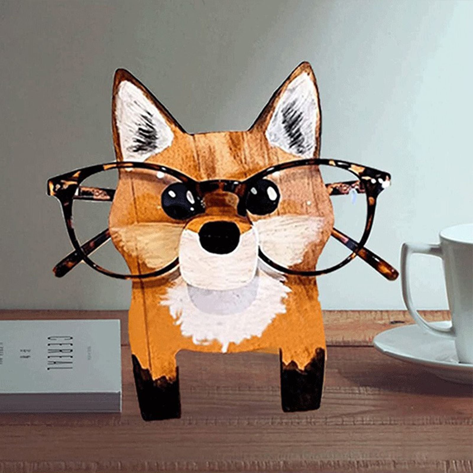 Animal Eyeglass Holder Decorative Desktop Glasses Display Stand Rack Decoration