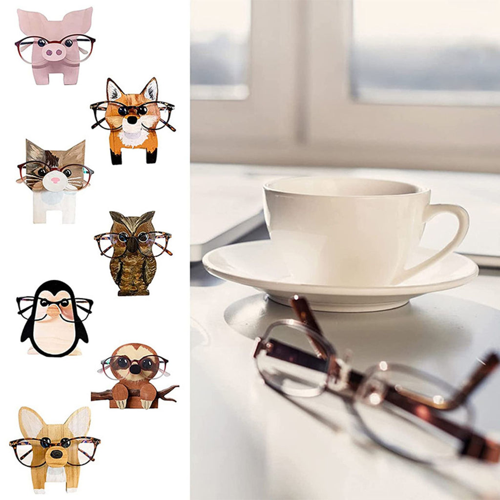 Animal Eyeglass Holder Decorative Desktop Glasses Display Stand Rack Decoration