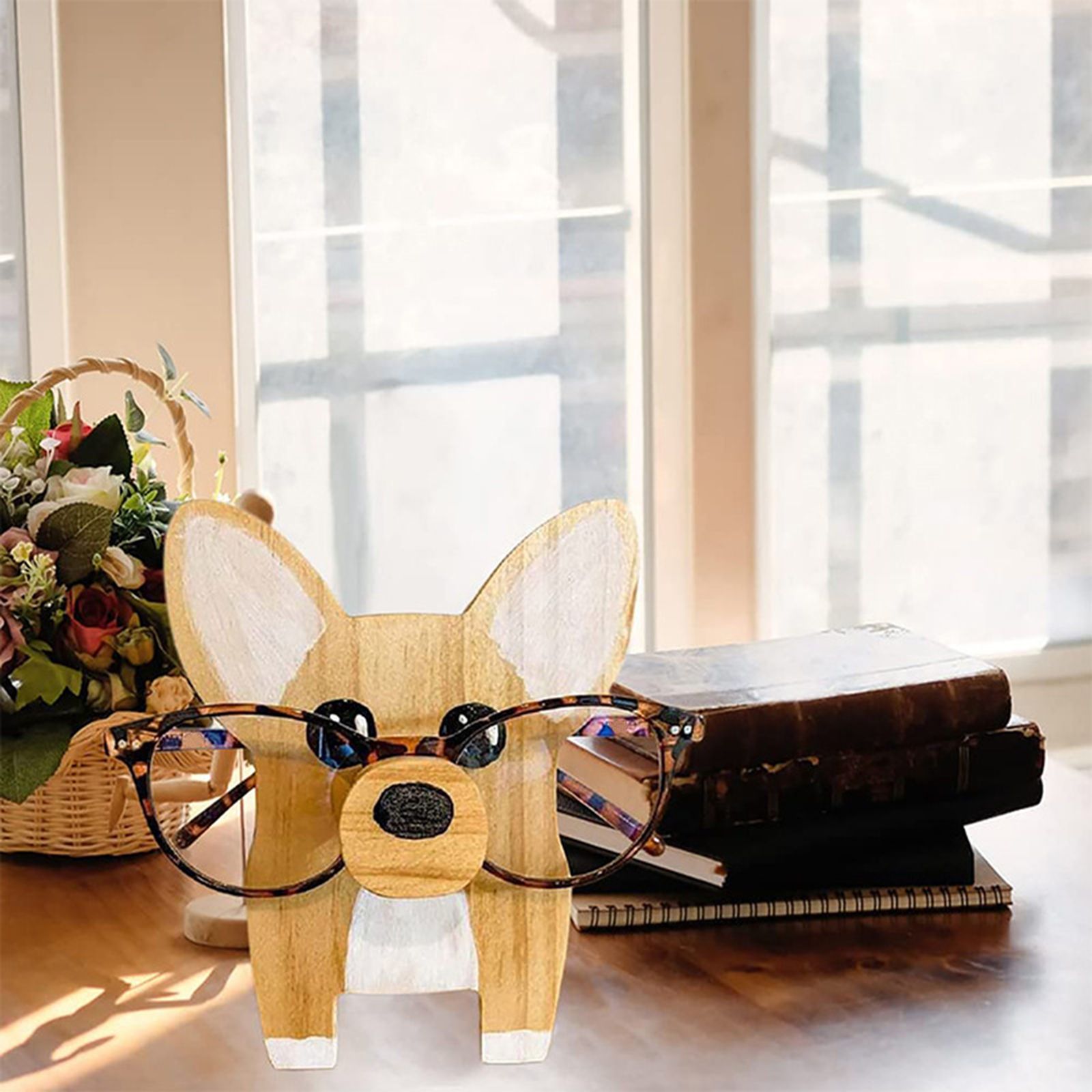 Animal Eyeglass Holder Decorative Desktop Glasses Display Stand Rack Decoration