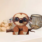 Wooden Eyeglass Holder Stand Animal Shaped Adorable Eyeglass Display Rack for Decoration