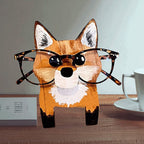 Wooden Eyeglass Holder Stand Animal Shaped Adorable Eyeglass Display Rack for Decoration