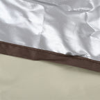 Folding Bed Cover Dustproof Waterproof Rollaway Bed Protective Cover for Indoor Outdoor85x33x107cm