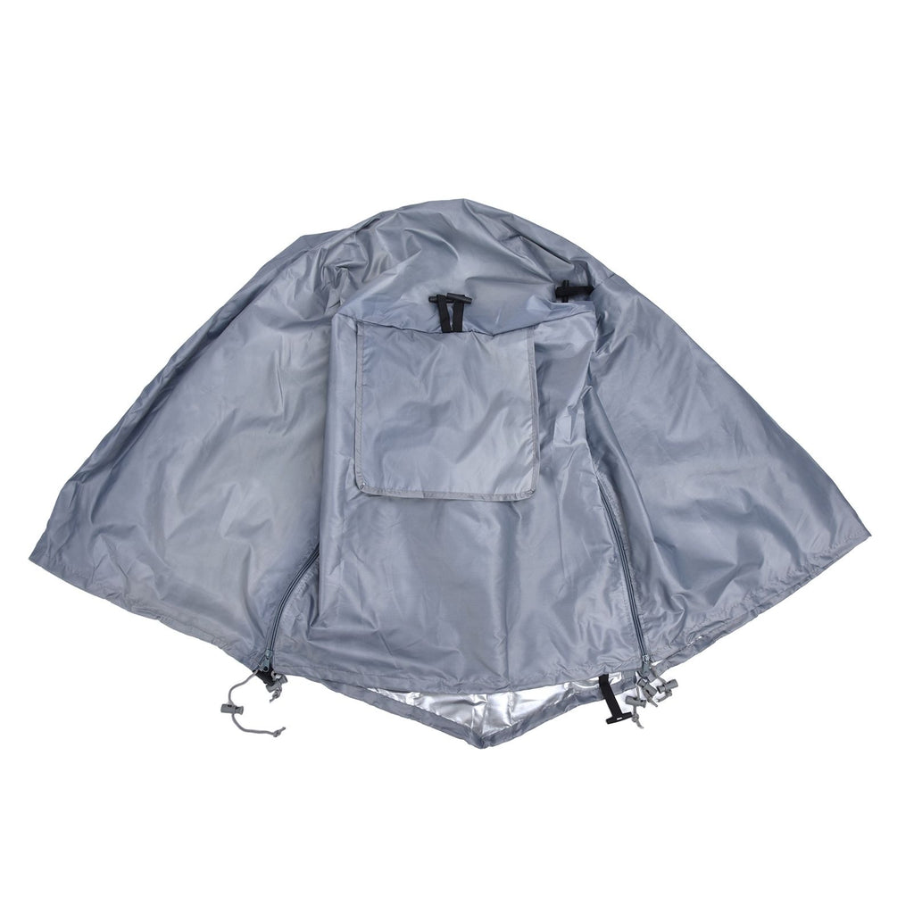 109x76x74cm Dogs Wire Crate Cover Waterproof Dustproof Pet Cage Cover for Indoor Outdoor ProtectionGray