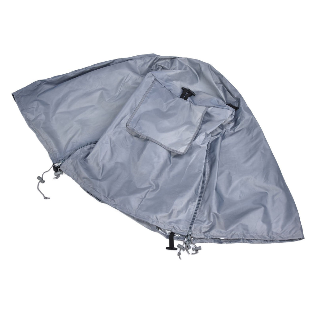 109x76x74cm Dogs Wire Crate Cover Waterproof Dustproof Pet Cage Cover for Indoor Outdoor ProtectionGray