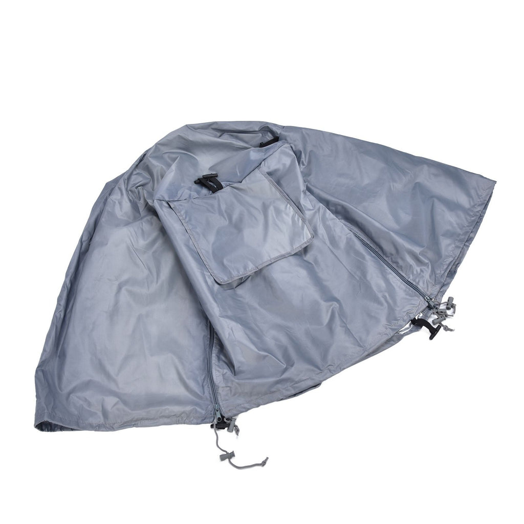 109x76x74cm Dogs Wire Crate Cover Waterproof Dustproof Pet Cage Cover for Indoor Outdoor ProtectionGray
