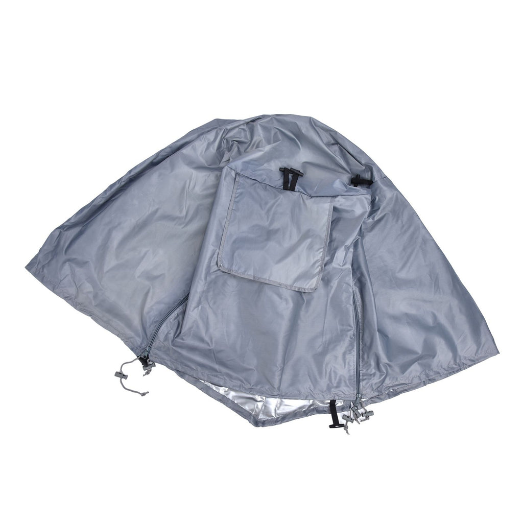 109x76x74cm Dogs Wire Crate Cover Waterproof Dustproof Pet Cage Cover for Indoor Outdoor ProtectionGray