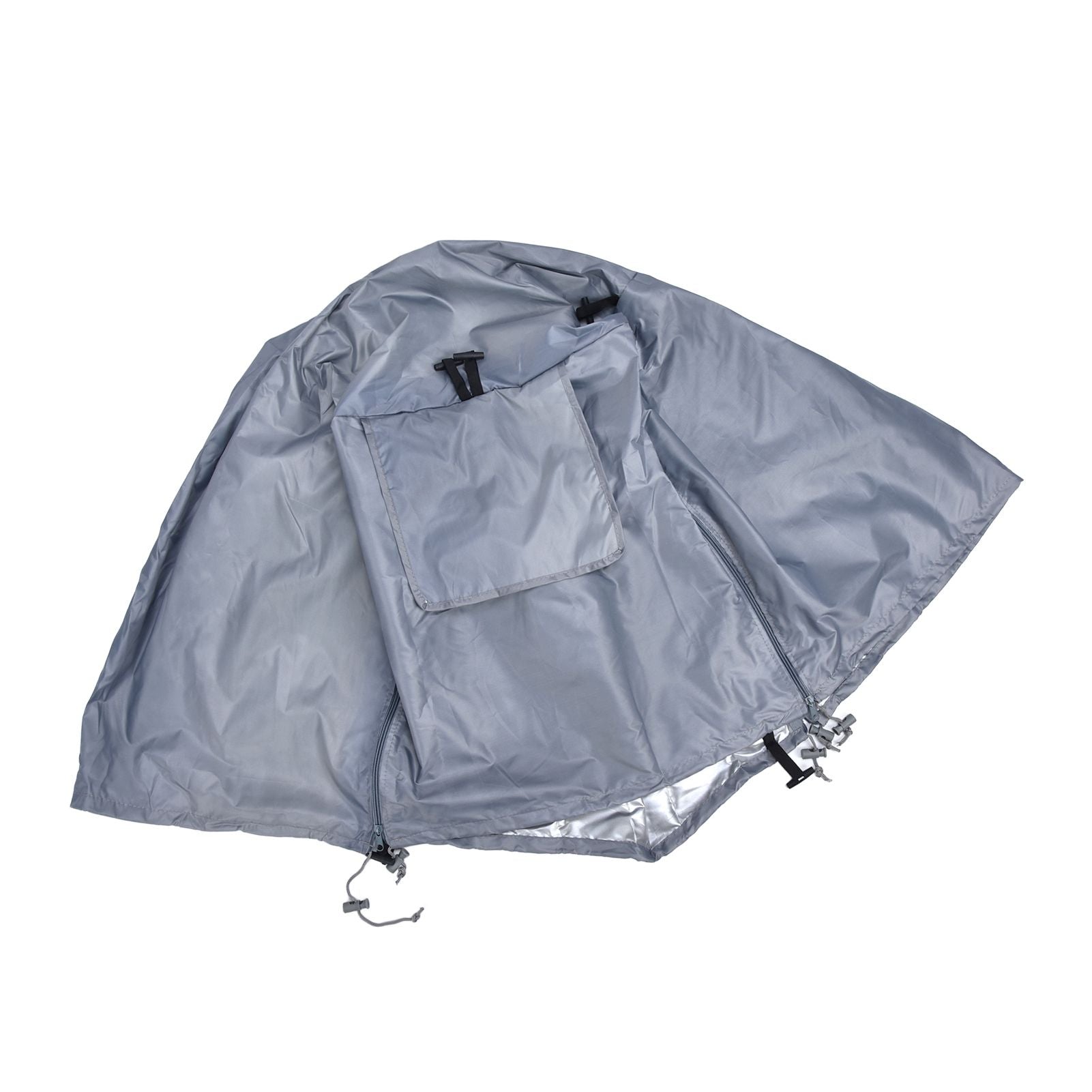 109x76x74cm Dogs Wire Crate Cover Waterproof Dustproof Pet Cage Cover for Indoor Outdoor ProtectionGray