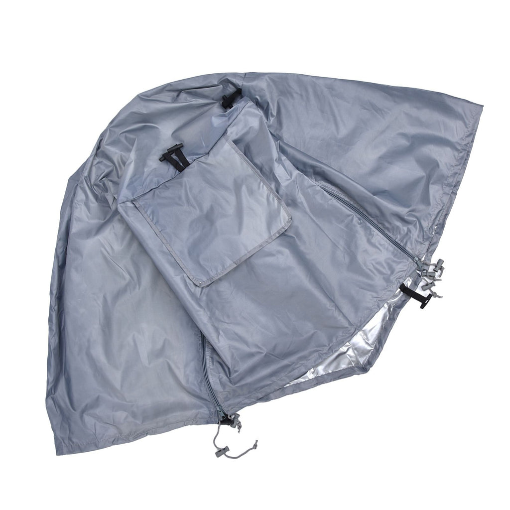 109x76x74cm Dogs Wire Crate Cover Waterproof Dustproof Pet Cage Cover for Indoor Outdoor ProtectionGray