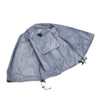 124.5x84x79cm Dogs Wire Crate Cover Waterproof Sunscreen Dustproof Pet Cage Cover for OutdoofGray