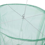 4pcs Outdoor Fly Trap Reusable Hanging Fly Trap Cage Net with Bait Tray for Garden Farm Orchard