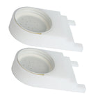 2Pcs Bee Feeder Bee Box Door Entrance Water Sugar Feeder Bee Entry Drinker Lid for Feeding Bees