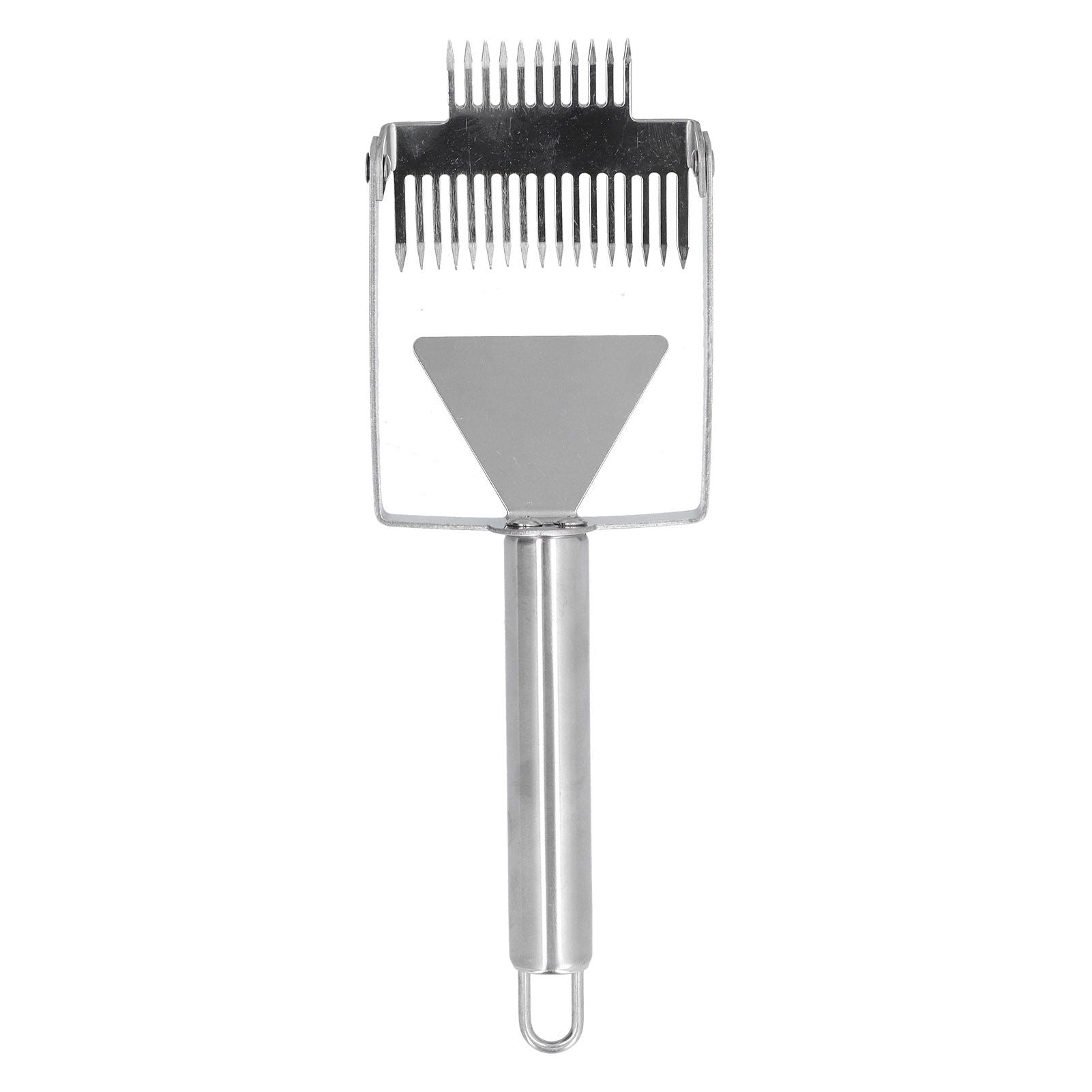 Uncapping Fork Double Head Honey Cutting Fork Scraper Beehive Tool Beekeeping ToolsStainless Steel Handle