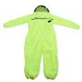 Beekeeping Suit Fluorescent Green One Piece Zipper Design Breathable Beekeeper Clothing