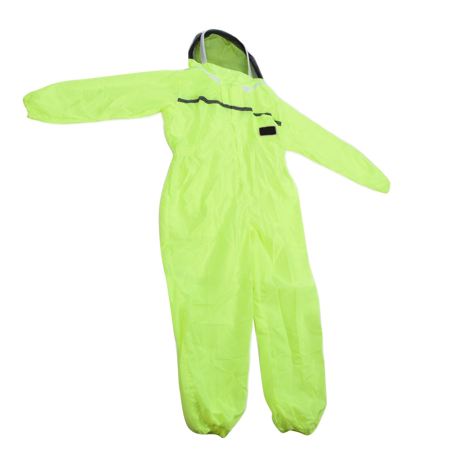 Beekeeping Suit Fluorescent Green One Piece Zipper Design Breathable Beekeeper Clothing