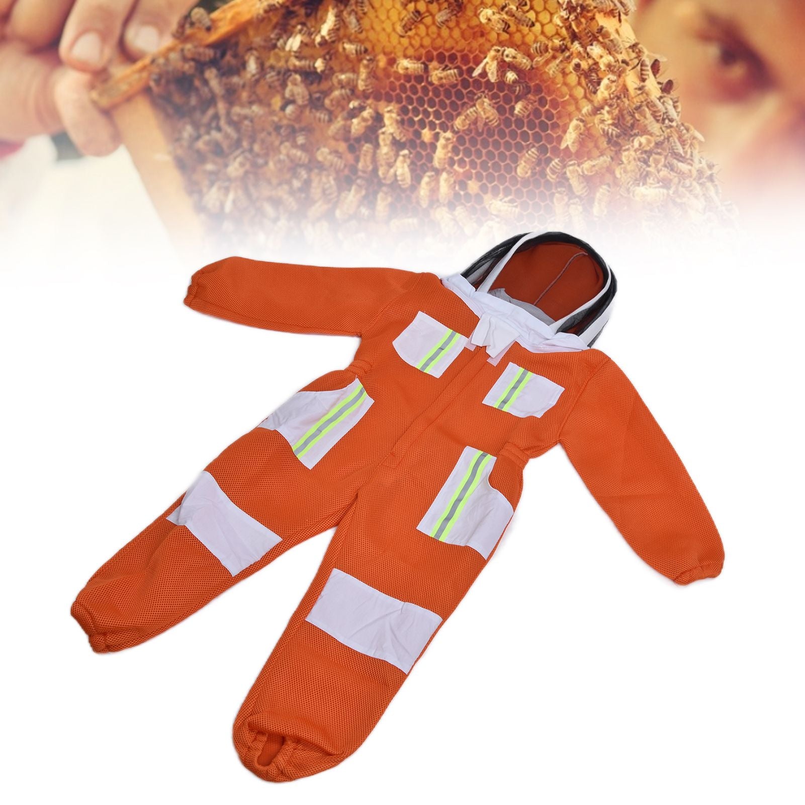 Children's Mesh Breathable Bee-proof Clothing One-piece Bee-proof Clothing Special Child Protective Clothing