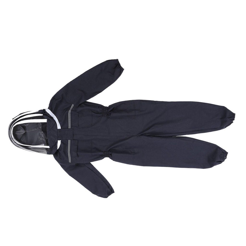 Bee Suit Breathable Collapsible Detachable Hat Easy to Clean Beekeeping Suit for 155‑173cm Height