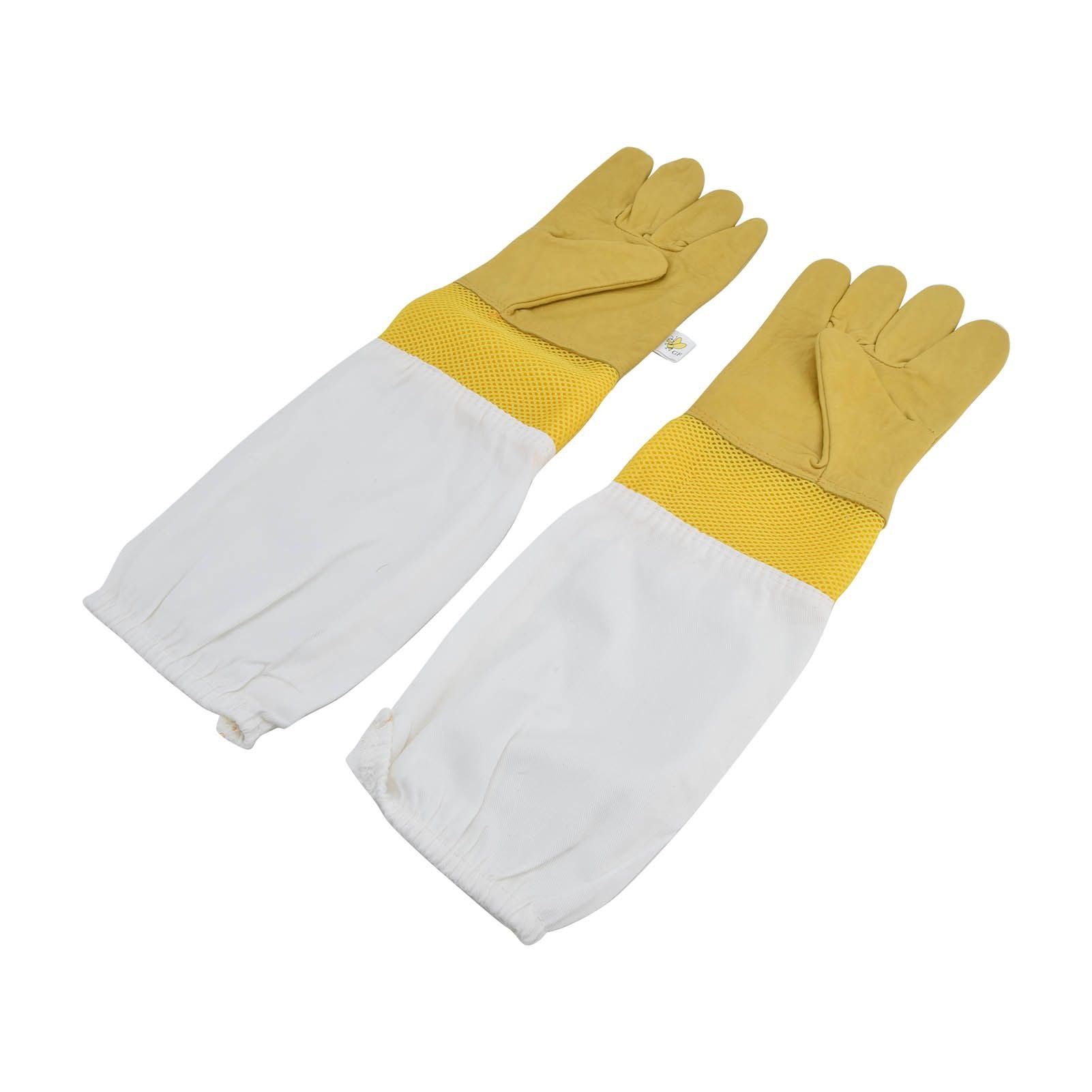 Beekeeping Gloves Breathable Sheepskin Gloves with Extended Sleeves for Beekeeper