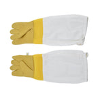 Beekeeping Gloves Breathable Sheepskin Gloves with Extended Sleeves for Beekeeper