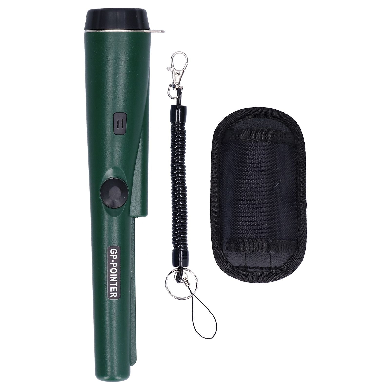 Metal Detector Professional Portable Waterproof Handheld Metal Detector with LED LightMilitary Green