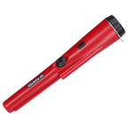 Metal Detector Professional Portable Waterproof Handheld Metal Detector with LED LightDark Red