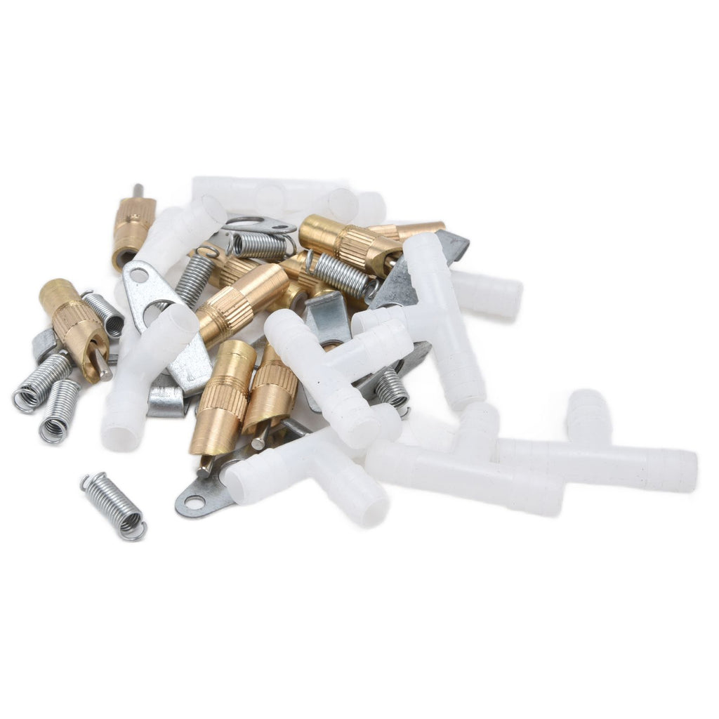 10 Pcs Automatic Nipple Drinker Feeder Poultry Watering System Supplies for Rabbits Rodents Rat