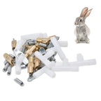 10 Pcs Automatic Nipple Drinker Feeder Poultry Watering System Supplies for Rabbits Rodents Rat