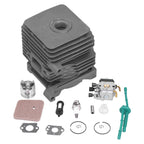 34mm Cylinder Piston Carburetor Wear Resistant Air Filter Repair Kit 4140 020 1202 Fit for Stihl FS55 FS45 FS38