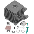 34mm Cylinder Piston Carburetor Wear Resistant Air Filter Repair Kit 4140 020 1202 Fit for Stihl FS55 FS45 FS38