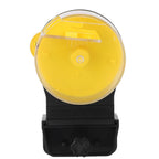 Automatic Fish Feeder Timed Flexible Convenient Clean Easy Installation Fish Tank Food DispenserYellow