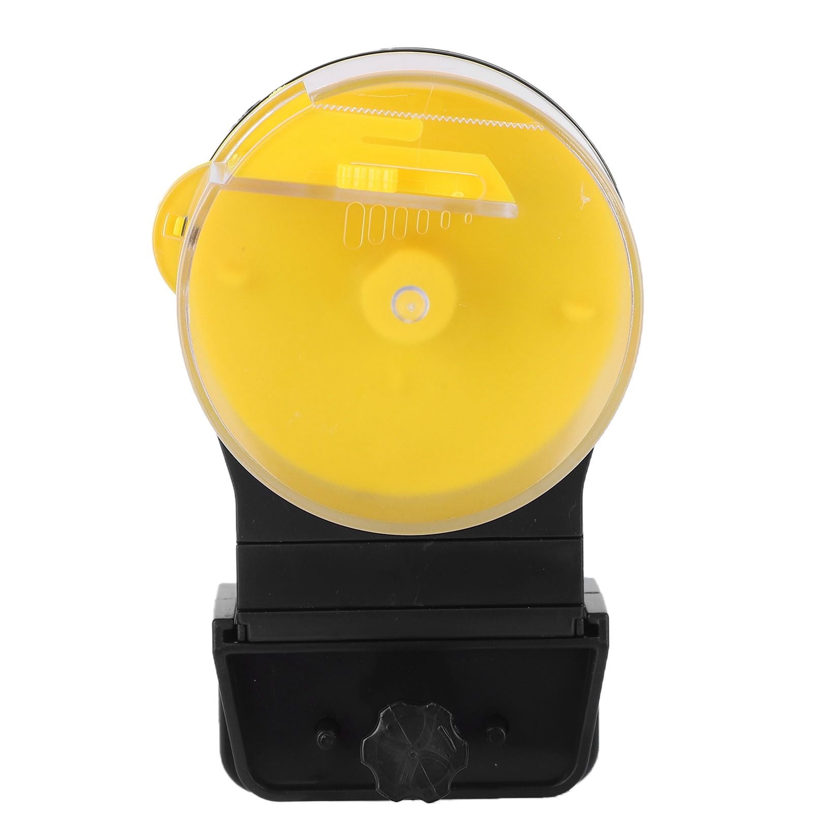 Automatic Fish Feeder Timed Flexible Convenient Clean Easy Installation Fish Tank Food DispenserYellow