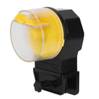 Automatic Fish Feeder Timed Flexible Convenient Clean Easy Installation Fish Tank Food DispenserYellow