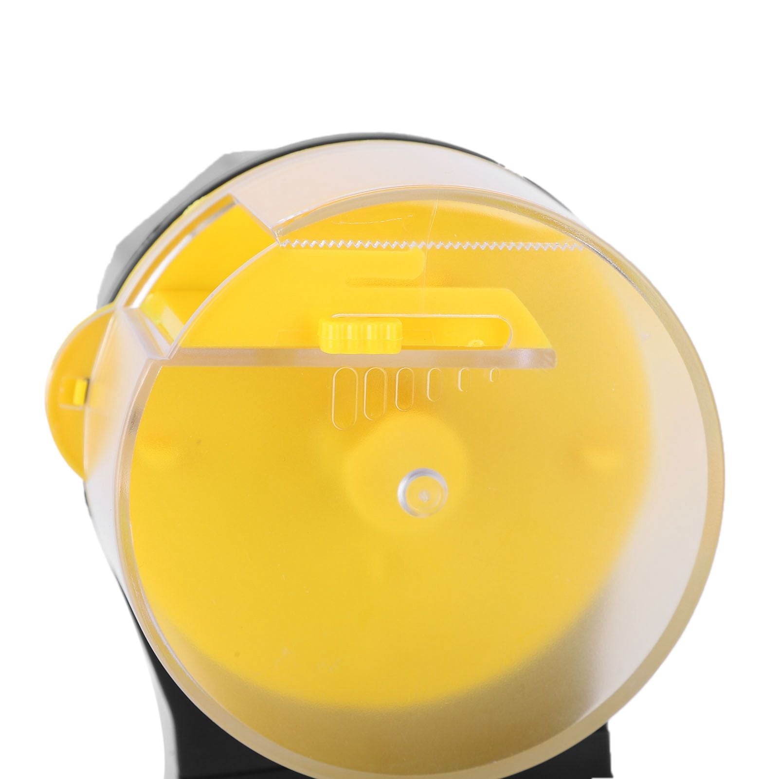 Automatic Fish Feeder Timed Flexible Convenient Clean Easy Installation Fish Tank Food DispenserYellow