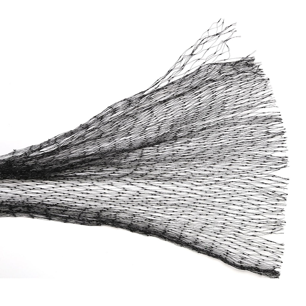 Bird Netting with 50PCS Cable Ties Nylon Garden Netting Anti Bird Mesh Plant Pest Netting for Vegetable FruitBlack