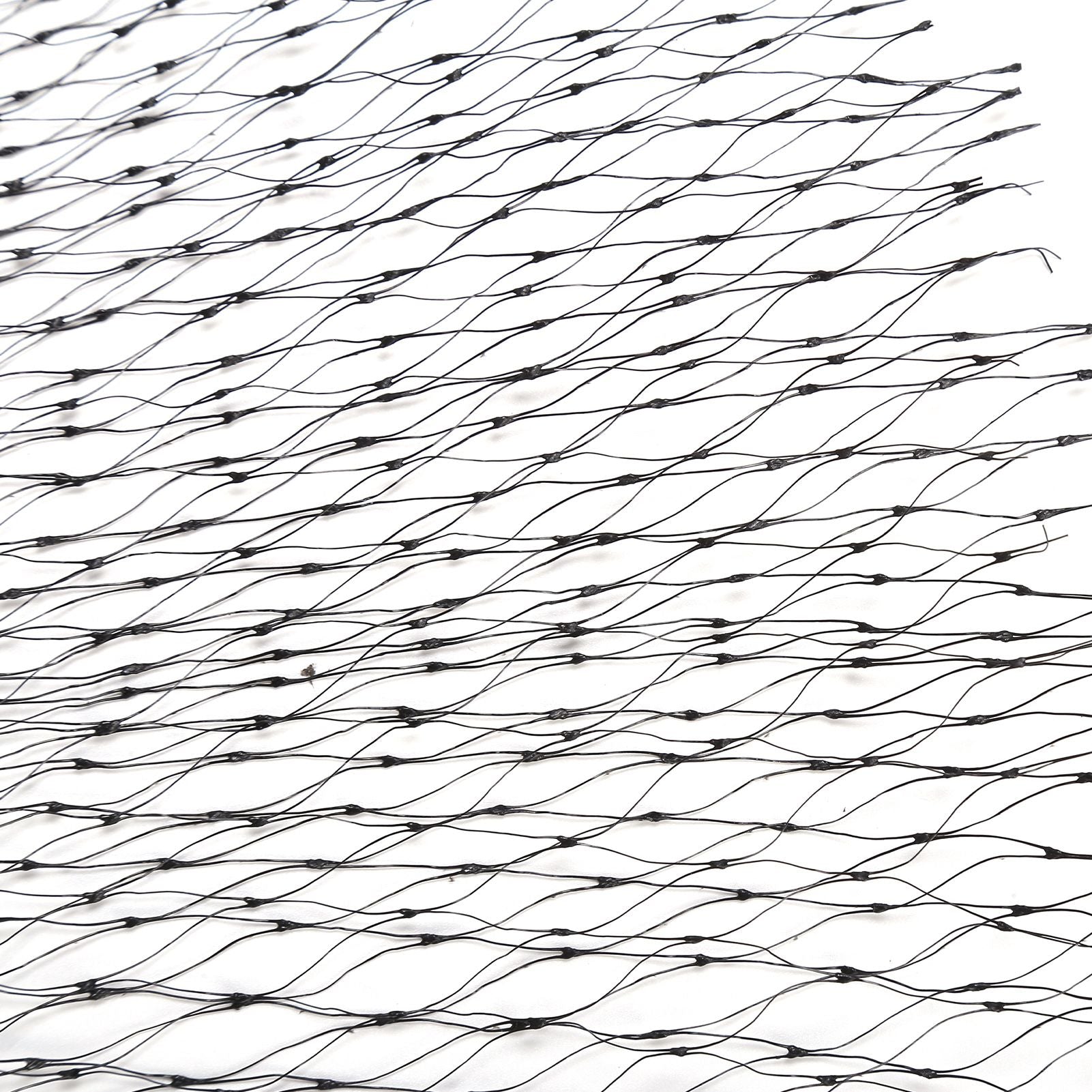 Bird Netting with 50PCS Cable Ties Nylon Garden Netting Anti Bird Mesh Plant Pest Netting for Vegetable FruitBlack