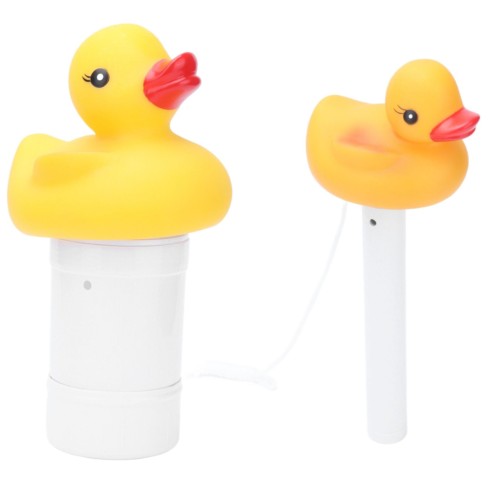 2Pcs Water Thermometer Set High Temperature Resistant Pool Chlorine Dispenser for Pond Swimming Pool