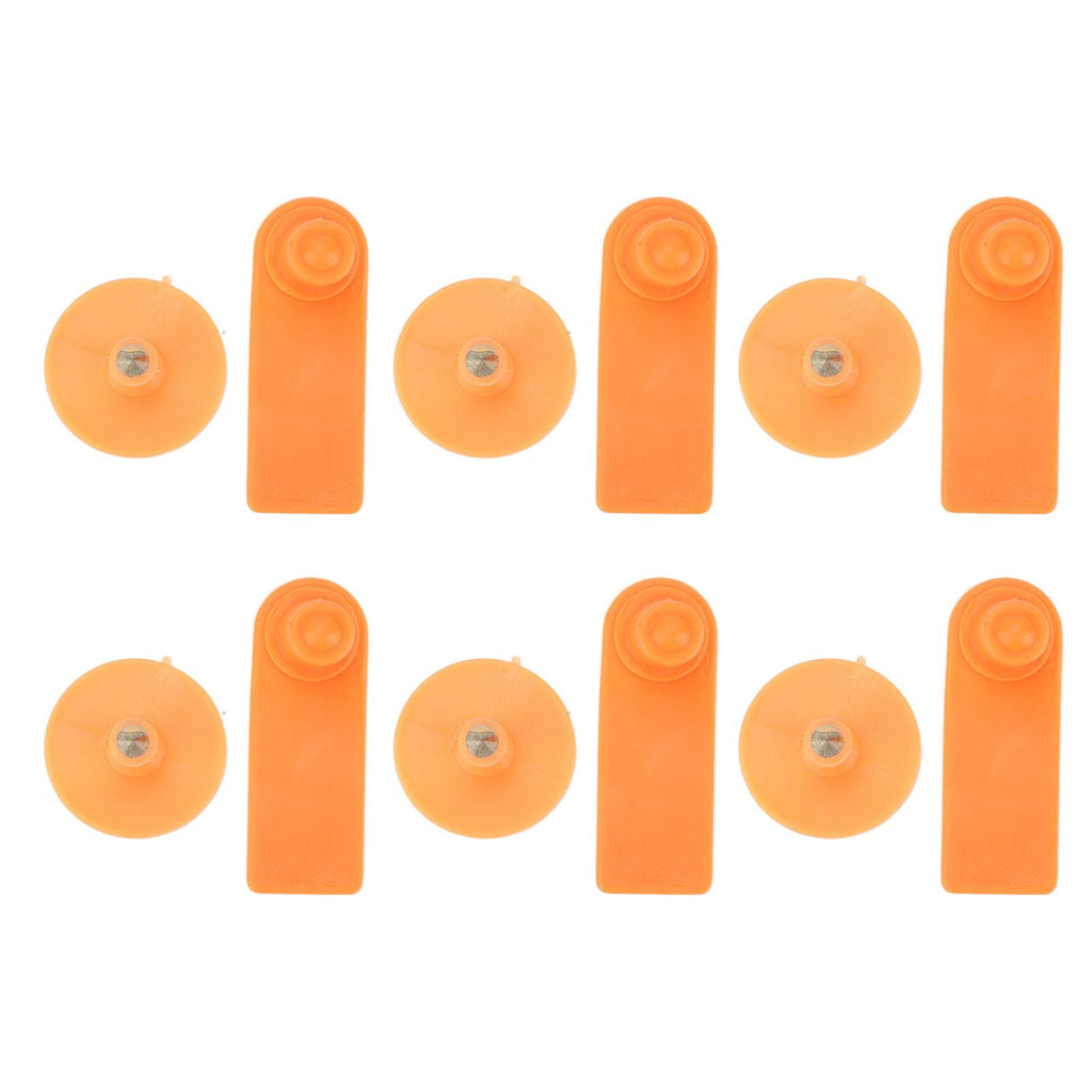 100Set Livestock Ear Tag Kit Plastic Farm Animal Ear Label Tag for Sheep Goats Cattle Cows Pigs