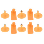 100Set Livestock Ear Tag Kit Plastic Farm Animal Ear Label Tag for Sheep Goats Cattle Cows Pigs