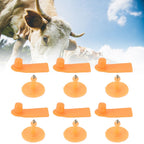 100Set Livestock Ear Tag Kit Plastic Farm Animal Ear Label Tag for Sheep Goats Cattle Cows Pigs