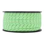 50m Reflective Nylon Rope 5mm Thickness Fluorescent Tent Canopy Rope Clothesline for Outdoor Camping