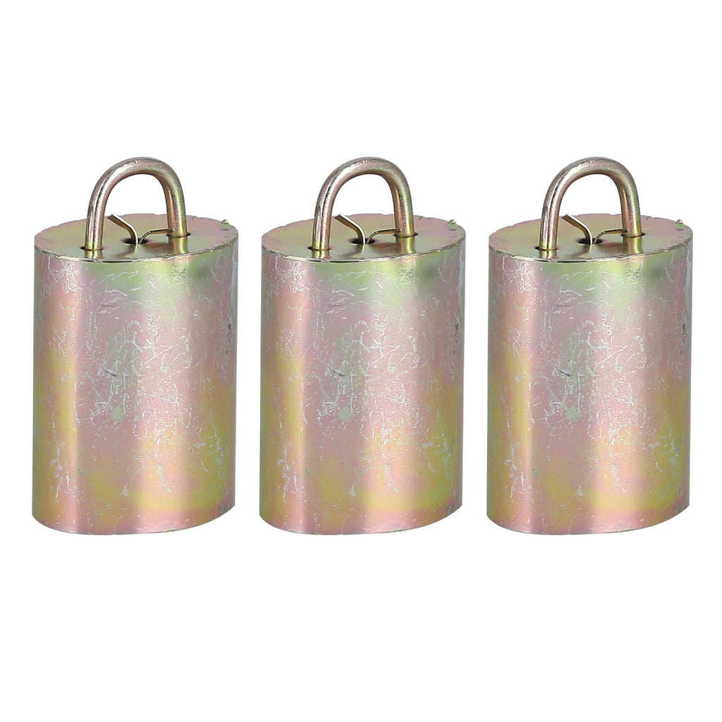3Pcs Alloy Livestock Bell Thickened Anti Lost Sheep Bell for Cow Outdoor Stock FarmNo. 1 Bell