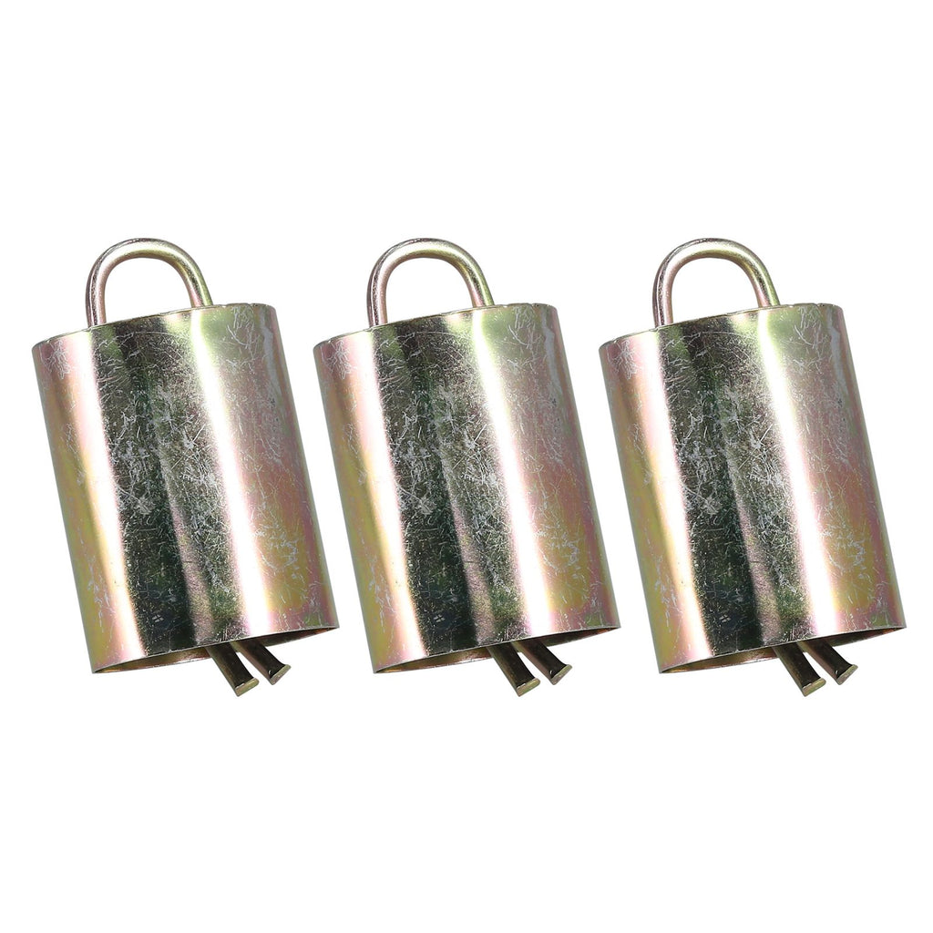 3Pcs Alloy Livestock Bell Thickened Anti Lost Sheep Bell for Cow Outdoor Stock FarmNo. 1 Bell