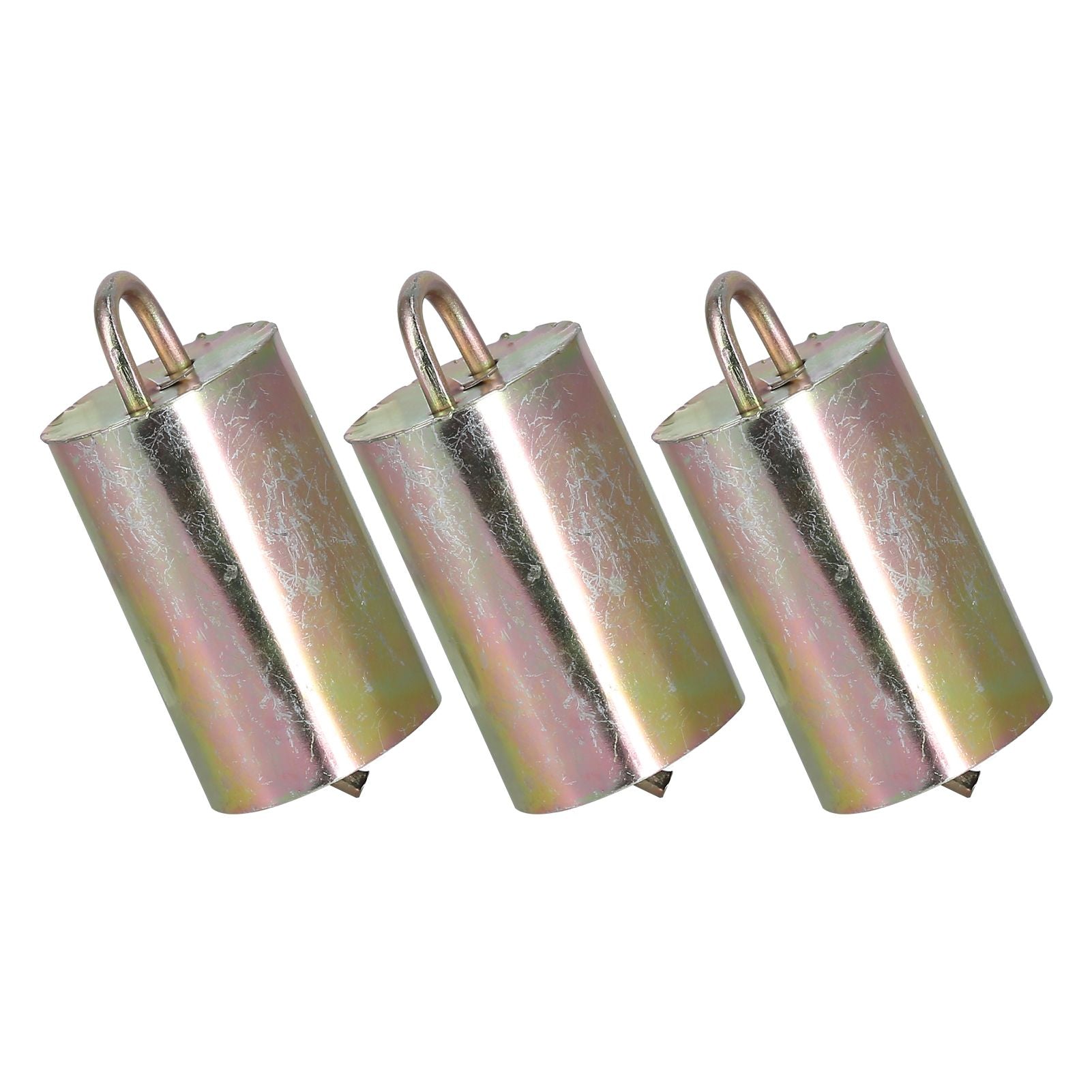 3Pcs Alloy Livestock Bell Thickened Anti Lost Sheep Bell for Cow Outdoor Stock FarmNo. 2 Bell
