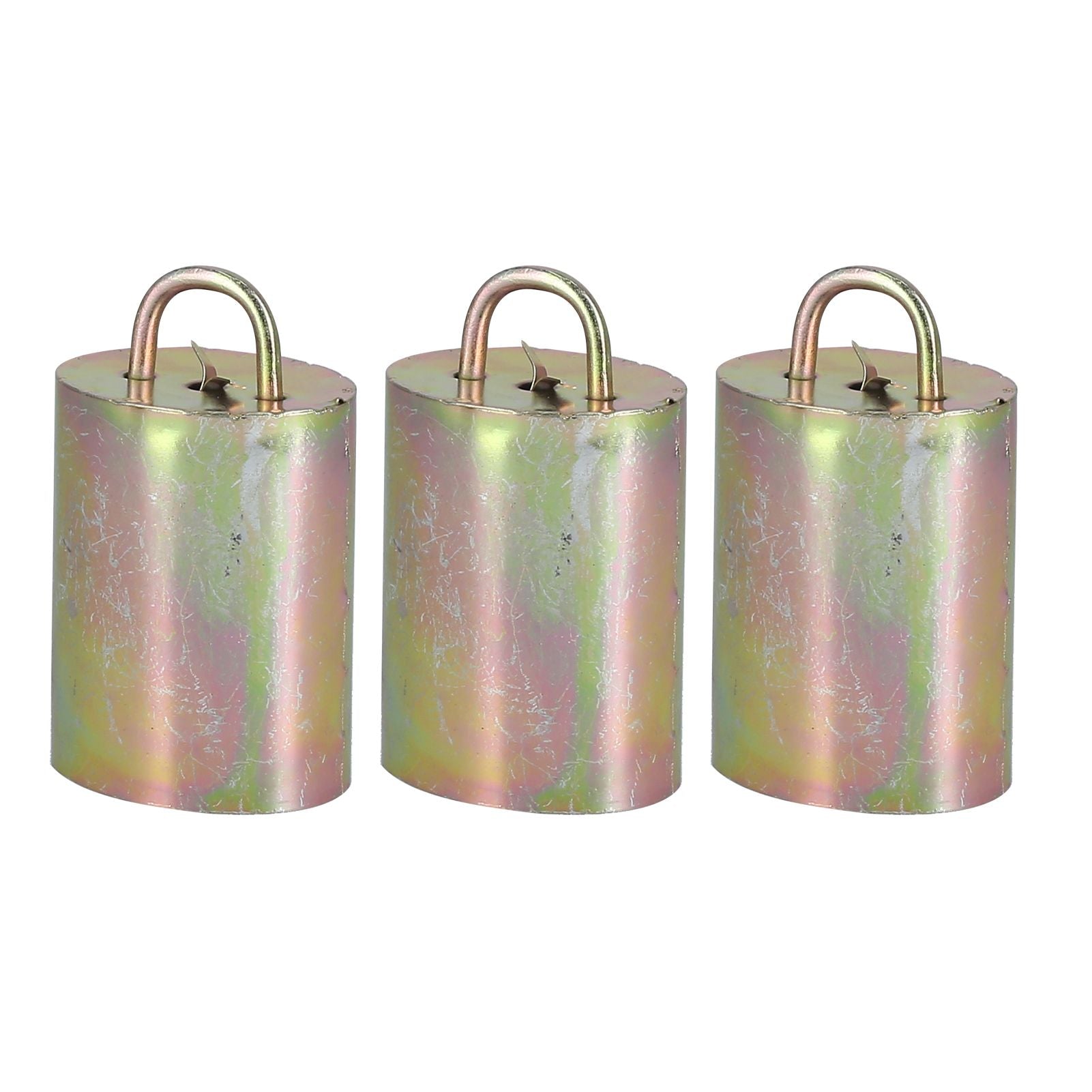 3Pcs Alloy Livestock Bell Thickened Anti Lost Sheep Bell for Cow Outdoor Stock FarmNo. 2 Bell