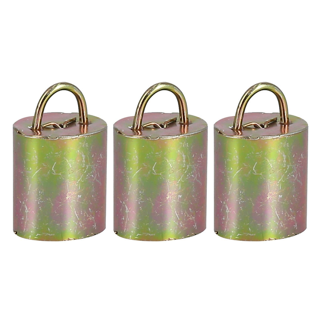 3Pcs Alloy Livestock Bell Thickened Anti Lost Sheep Bell for Cow Outdoor Stock FarmNo. 5 Bell