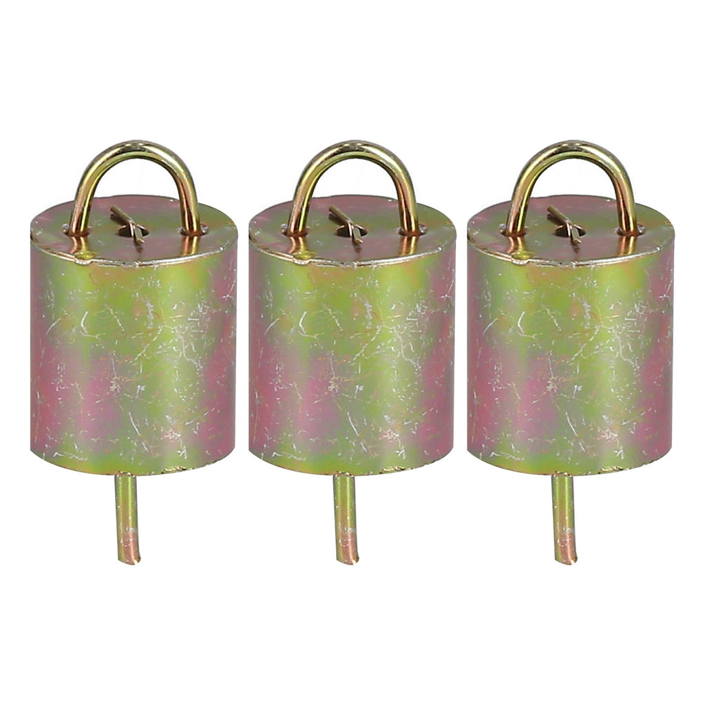 3Pcs Alloy Livestock Bell Thickened Anti Lost Sheep Bell for Cow Outdoor Stock FarmNo. 5 Bell