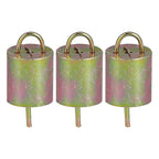 3Pcs Alloy Livestock Bell Thickened Anti Lost Sheep Bell for Cow Outdoor Stock FarmNo. 5 Bell