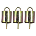 3Pcs Alloy Livestock Bell Thickened Anti Lost Sheep Bell for Cow Outdoor Stock FarmNo. 5 Bell