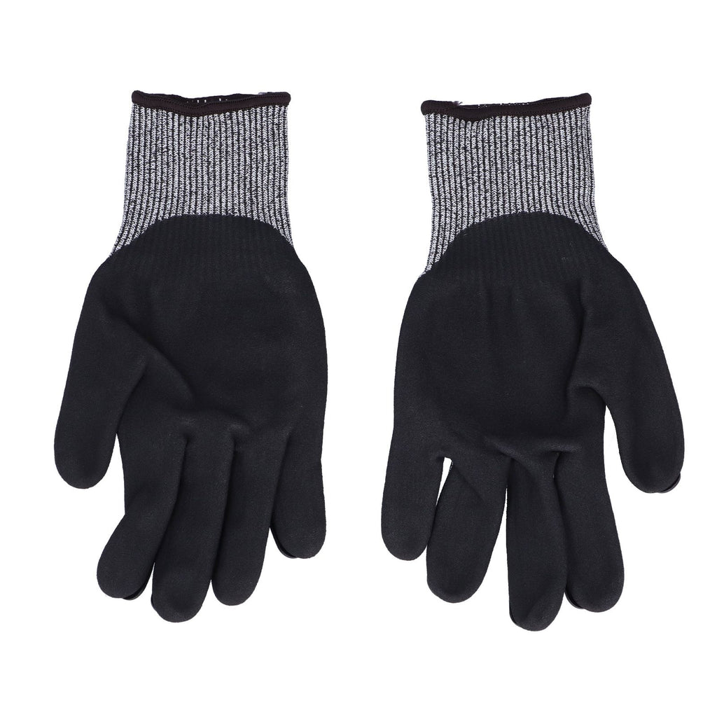 Protective Glove 5 Level Cut Resistant Anti Impact Glove Black Work Glove for Gardening Outdoor
