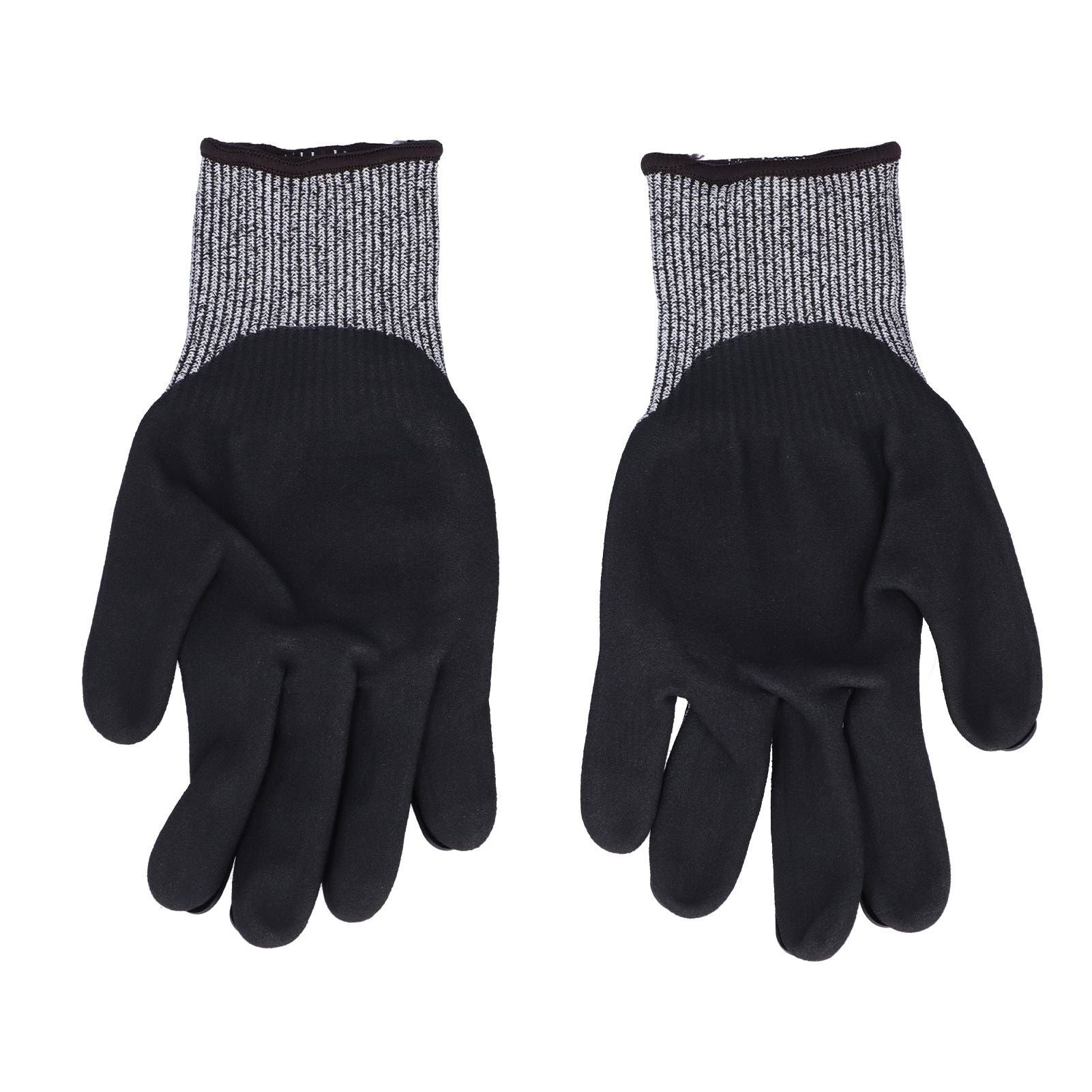 Protective Glove 5 Level Cut Resistant Anti Impact Glove Black Work Glove for Gardening Outdoor