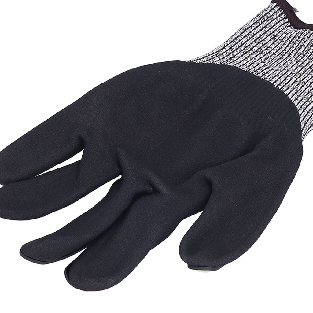 Protective Glove 5 Level Cut Resistant Anti Impact Glove Black Work Glove for Gardening Outdoor